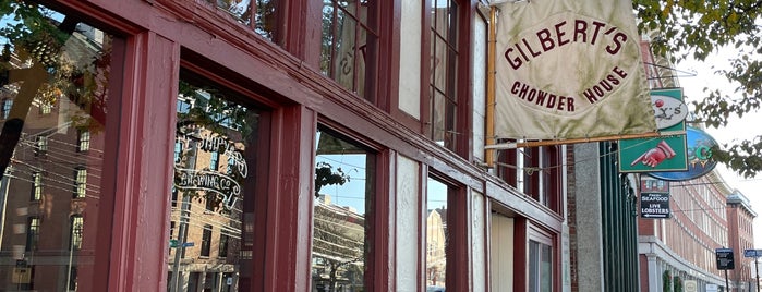 Gilbert's Chowder House is one of Portland Maine.
