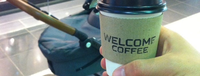 WELCOME COFFEE is one of Sobaka.ru.
