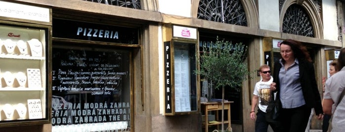 Pizzeria Modrá Zahrada is one of Fav.