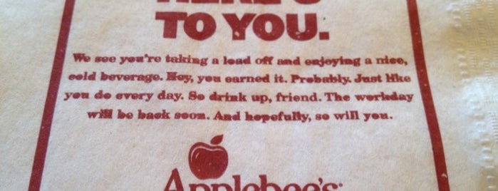 Applebee's Grill + Bar is one of Occasional Places.