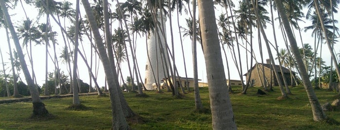 Beruwala Lighthouse is one of Lugares guardados de Vroni.