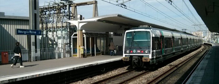 RER Bourg-la-Reine [B] is one of Lieux qui ont plu à Pedro.