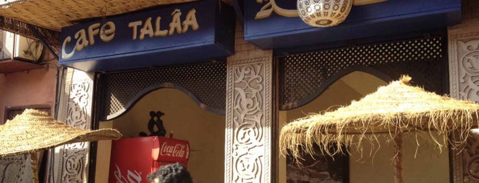 Café Talaa is one of Magic Marrakech.