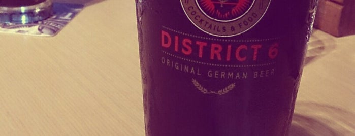 District 6 is one of The 15 Best Places for Beer in Bangalore.