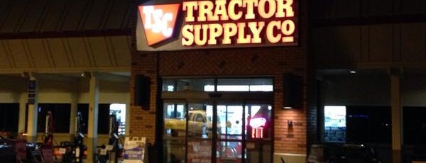 Tractor Supply Co. is one of Stores I've opened.