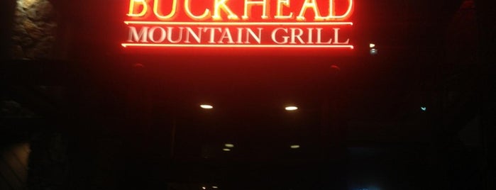 Buckhead Mountain Grill is one of Tempat yang Disukai Shamus.