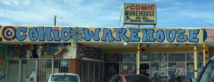 Comic Warehouse is one of Route 66.