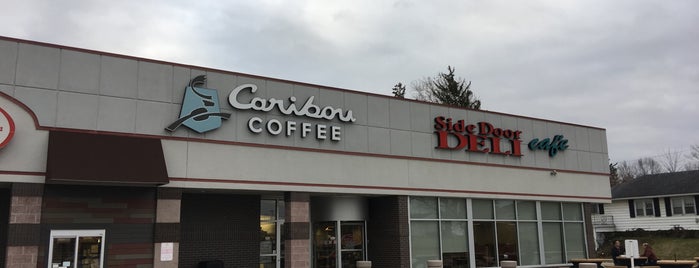Caribou Coffee is one of devin's list.