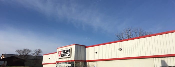 Tractor Supply Co. is one of Visited stores.