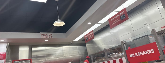Five Guys is one of CU eatery.