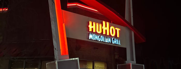 HuHot Mongolian Grill is one of frequent fancies.