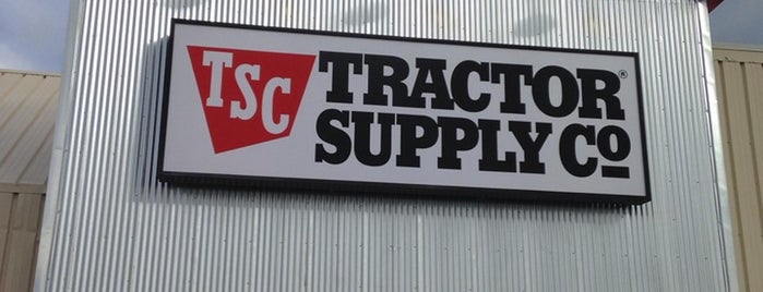 Tractor Supply Co. is one of Visited stores.