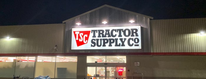 Tractor Supply Co. is one of Visited stores.