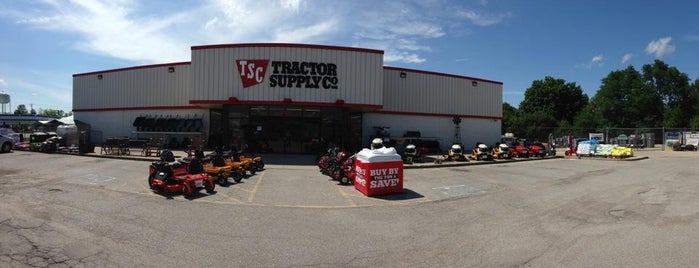 Tractor Supply Co. is one of Visited stores.