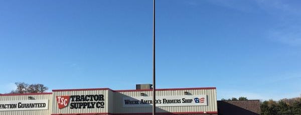 Tractor Supply Co. is one of Visited stores.