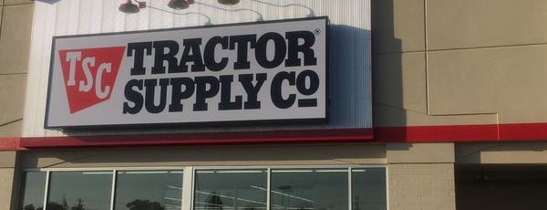 Tractor Supply Co. is one of Stores I've opened.