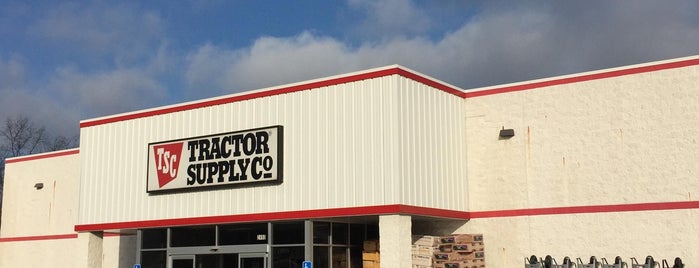 Tractor Supply Co. is one of Visited stores.