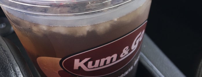 Kum & Go is one of Regular Places.