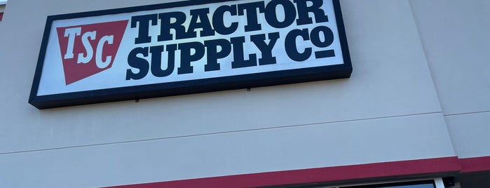 Tractor Supply Co. is one of Visited stores.