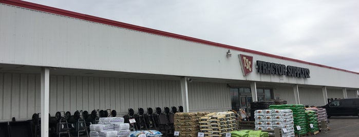 Tractor Supply Co. is one of Visited stores.