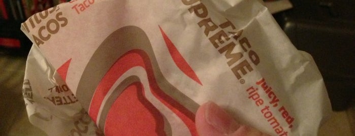 Taco Bell is one of Favorite affordable date spots.