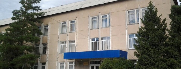 Нарынская районная государственная Администрация / Naryn region state Administration is one of Naryn Town, Kyrgyzstan / Город Нарын, Кыргызстан.