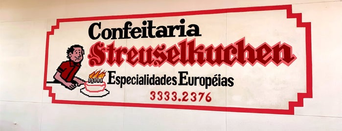 Confeitaria Streuselkuchen is one of My best places in Porto Alegre, Brasil.