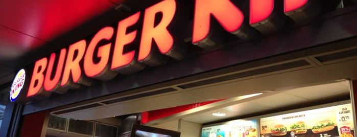 Burger King is one of Orte, die Kevin gefallen.