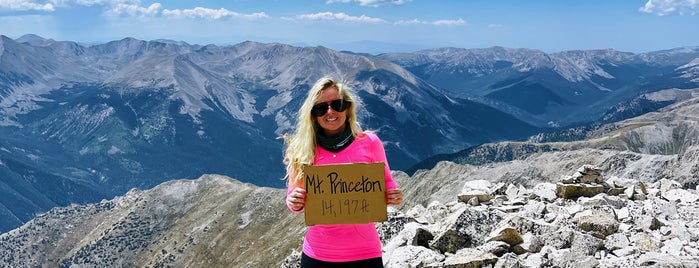 Mt Princeton Summit is one of 14ers.