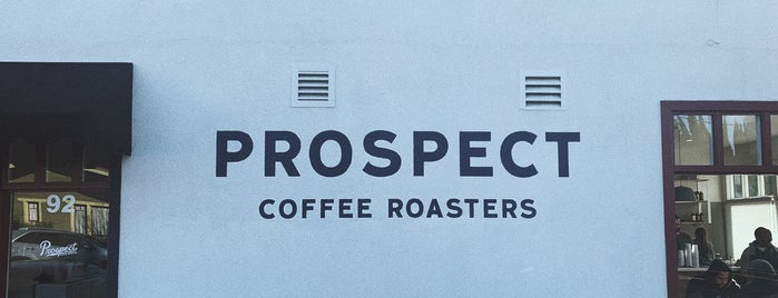 Prospect Coffee Roasters is one of Lugares favoritos de Spencer.