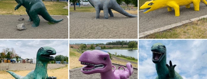 Dinosaur Town with Volcano Toilets is one of Washington Outdoors/Parks.