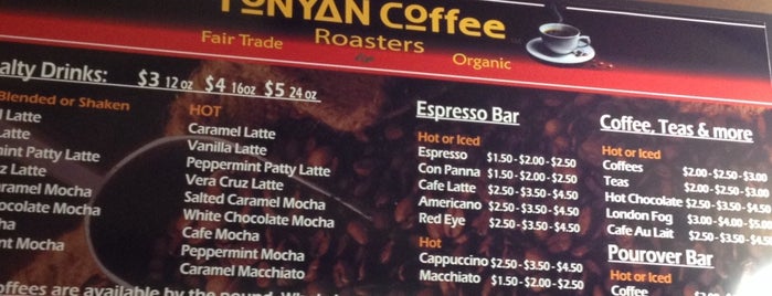 Tonyan Coffee is one of Lugares favoritos de Elisabeth.