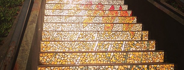 Golden Gate Heights Mosaic Stairway is one of while in sf.