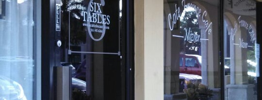 Six Tables+ is one of Locais curtidos por Tammy.