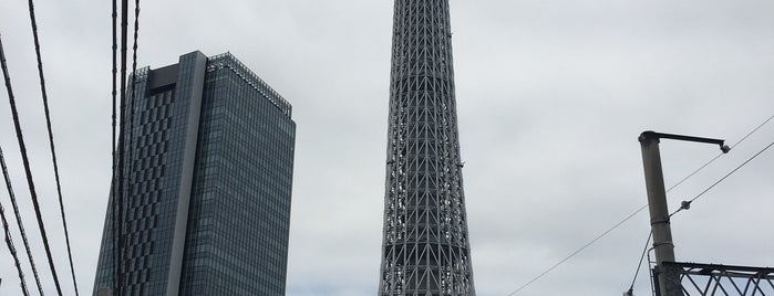 Tokyo Skytree is one of Lieux qui ont plu à Kris.