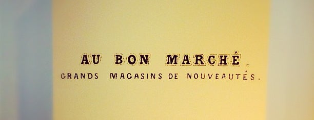 Le Bon Marché is one of Ville lumiere.