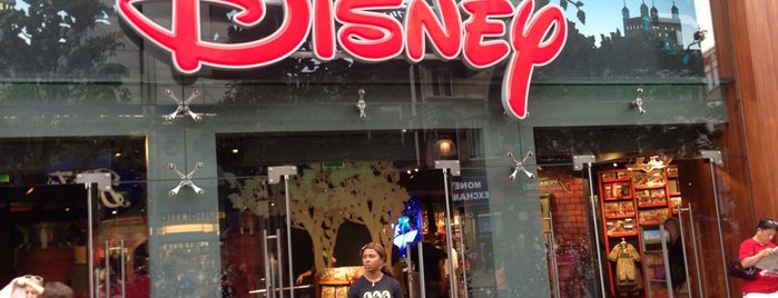 Disney Store is one of Places I want to go in London.