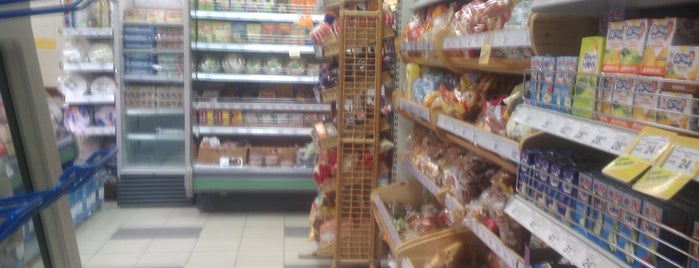 Магнолия is one of Продукция Sanitelle в супермаркетах.