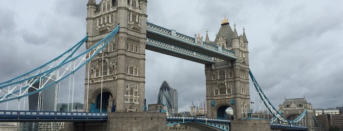Tower Bridge is one of London.