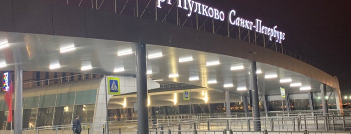 Pulkovo International Airport (LED) is one of Locais salvos de Galina.