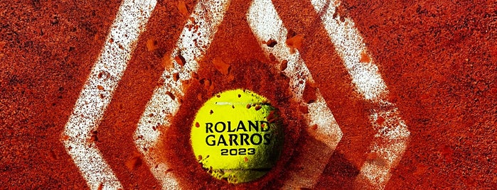 Internationaux de France de tennis Roland-Garros is one of Rex'in Beğendiği Mekanlar.