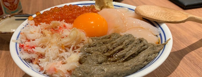 魚君海鮮丼專門店 is one of Posti che sono piaciuti a Dan.