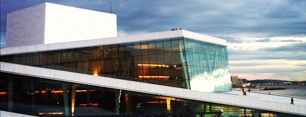 Operahuset is one of Oslo 2016.