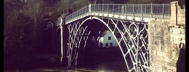 The Iron Bridge is one of Historic Civil Engineering Landmarks.