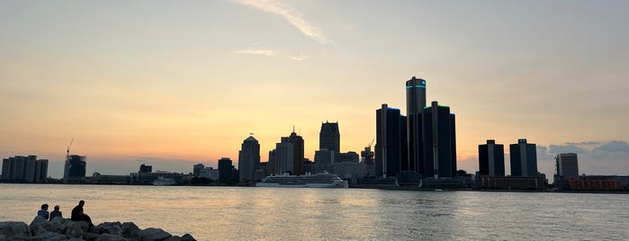 Windsor's Waterfront is one of Detroit.