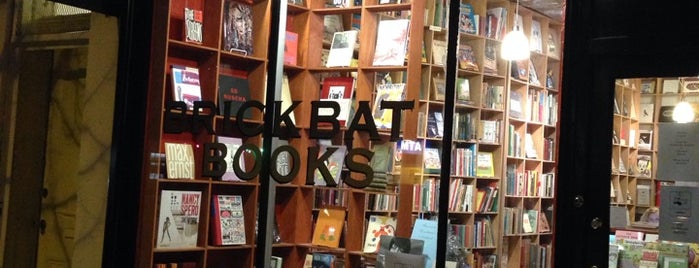 Brickbat Books is one of สถานที่ที่ Karla ถูกใจ.