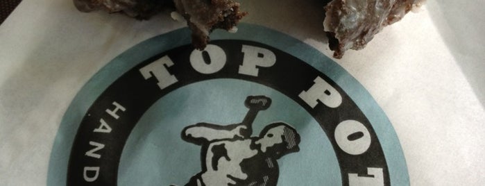 Top Pot Doughnuts is one of what's up Seattle.