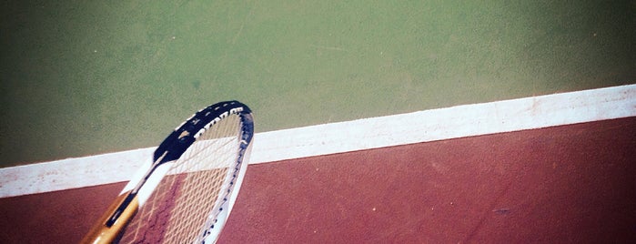 Tennis Courts Deree is one of สถานที่ที่บันทึกไว้ของ Panos.