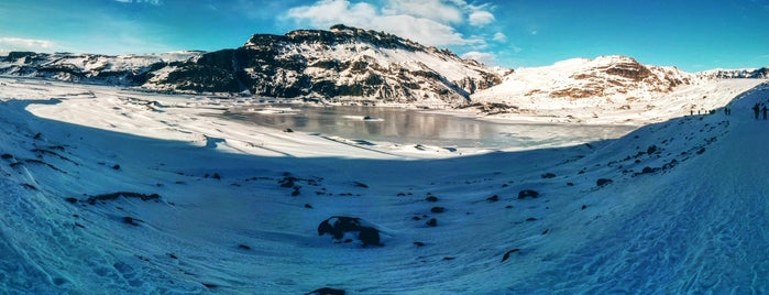 Solheimajokull Glacier is one of Justin’s Liked Places.