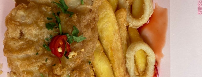 Fish & Chips Calamari is one of London.